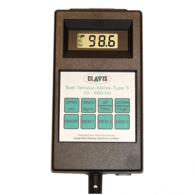 英國Clavis皮帶張力計(jì)/皮帶張力測試儀TYPE 5：KgF顯示版本